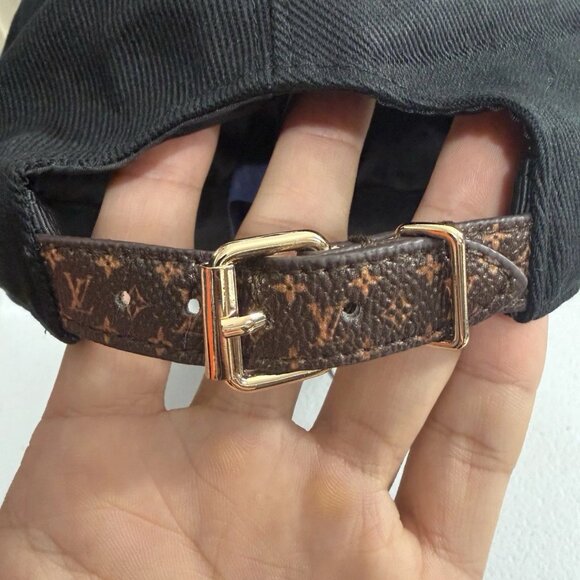 Louis Vuitton Black Monogram Day Baseball Cap Hat - Picture 4 of 4